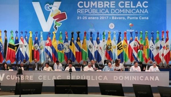 Leaders from 33 regional countries join the CELAC summit in the Dominican Republic's city of Punta Cana. 
