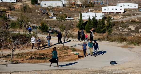 Israelis prepare for an eviction of the illegal Jewish settlement outpost of Amona.