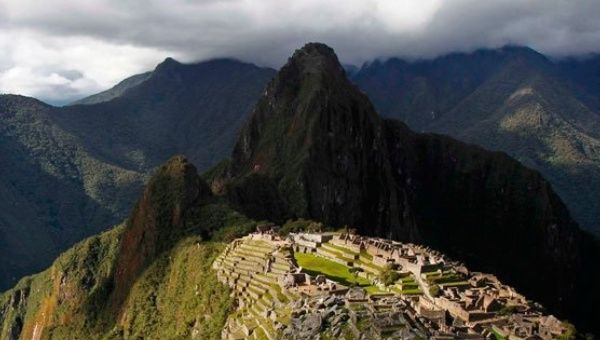 A view of Machu Picchu in Cusco, Peru.