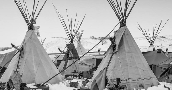 The Oceti Sakowin Camp at Standing Rock, North Dakota