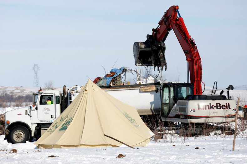 The Standing Rock Sioux tribe, whose reservation is adjacent to the line's route, said last week they will fight the decision.