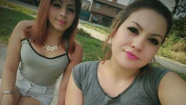 Denise (L) and Sabrina were killed by Denise's ex boyfriend, a 36-year-old security guard in Buenos Aires.