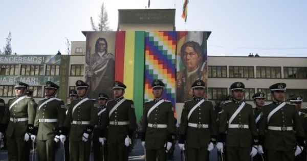 Bolivian police are leading an example in anti-racism programs.