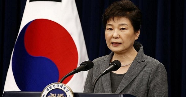 South Korean President Park Geun-Hye.