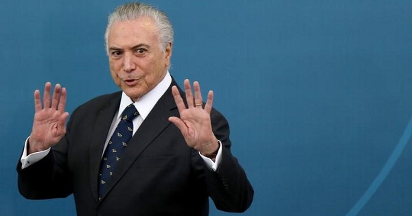 Brazil's Michel Temer has been under harsh fire since being installed as president last August after an impeachment process condemned as a coup.