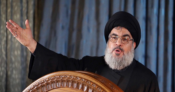 Lebanon's Hezbollah leader Sayyed Hassan Nasrallah.