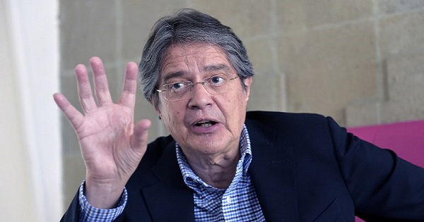 Guillermo Lasso of the Ecuadorean CREO coalition.