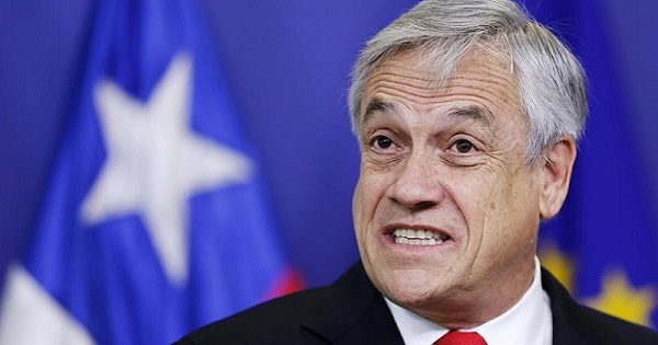Sebatian Piñera, presidential candidate in Chile.
