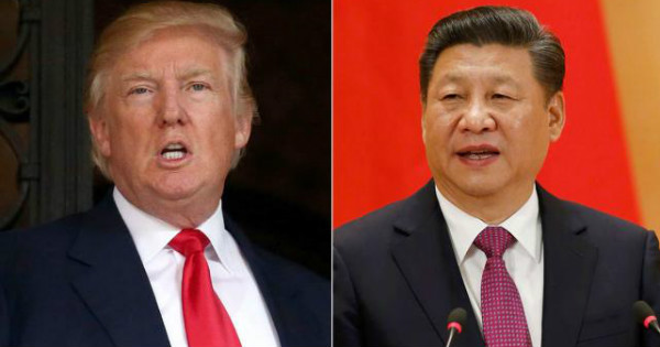 U.S. President Donald Trump (left) and Chinese President Xi Jinping are scheduled to meet at Trump's Mar-a-Lago resort in Florida.