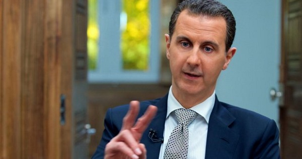 Syrian President Bashar Assad has denied claims that Syria has launced chemical attack against its own citizens