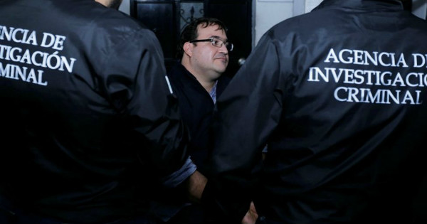 Ex Mexican Governor Javier Duarte is said to be wanted on suspicion of money-laundering and organized crime.