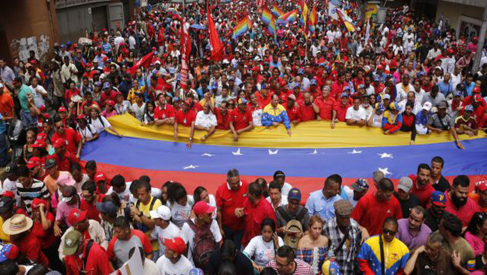 Chavistas will also commemorate the country's independence day.