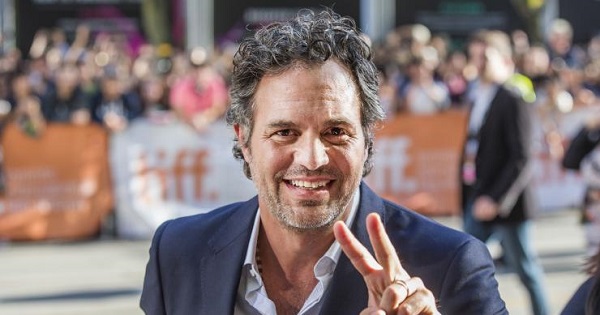 Actor Mark Ruffalo arrives on the red carpet for the film 