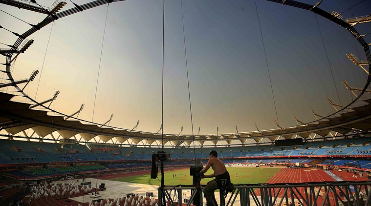 File photo of New Delhi's Jawahar Lal Nehru Stadium.