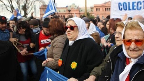 Argentina’s Grandmothers of the Plaza of Mayo.