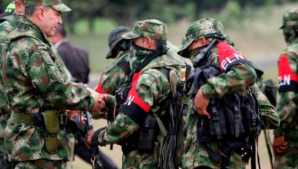 ELN fighters are the last active rebel group in Colombia as FARC disarms. 