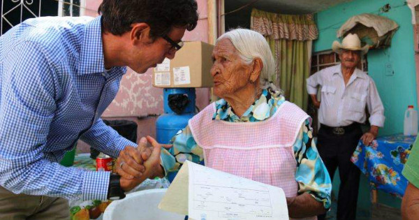 The 116-year-old Felix sells candies near her home. This, she said, provided subsistence during the time she was unable to claim the state stipend.