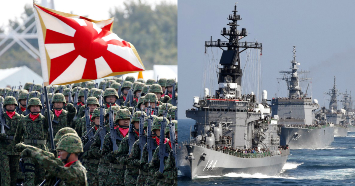 Japan's military buildup and policies have already rendered the supposed “pacifist” nature of its Constitution to be a running joke.