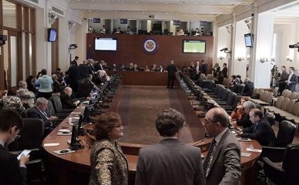 OAS sets date for meeting on Venezuela.