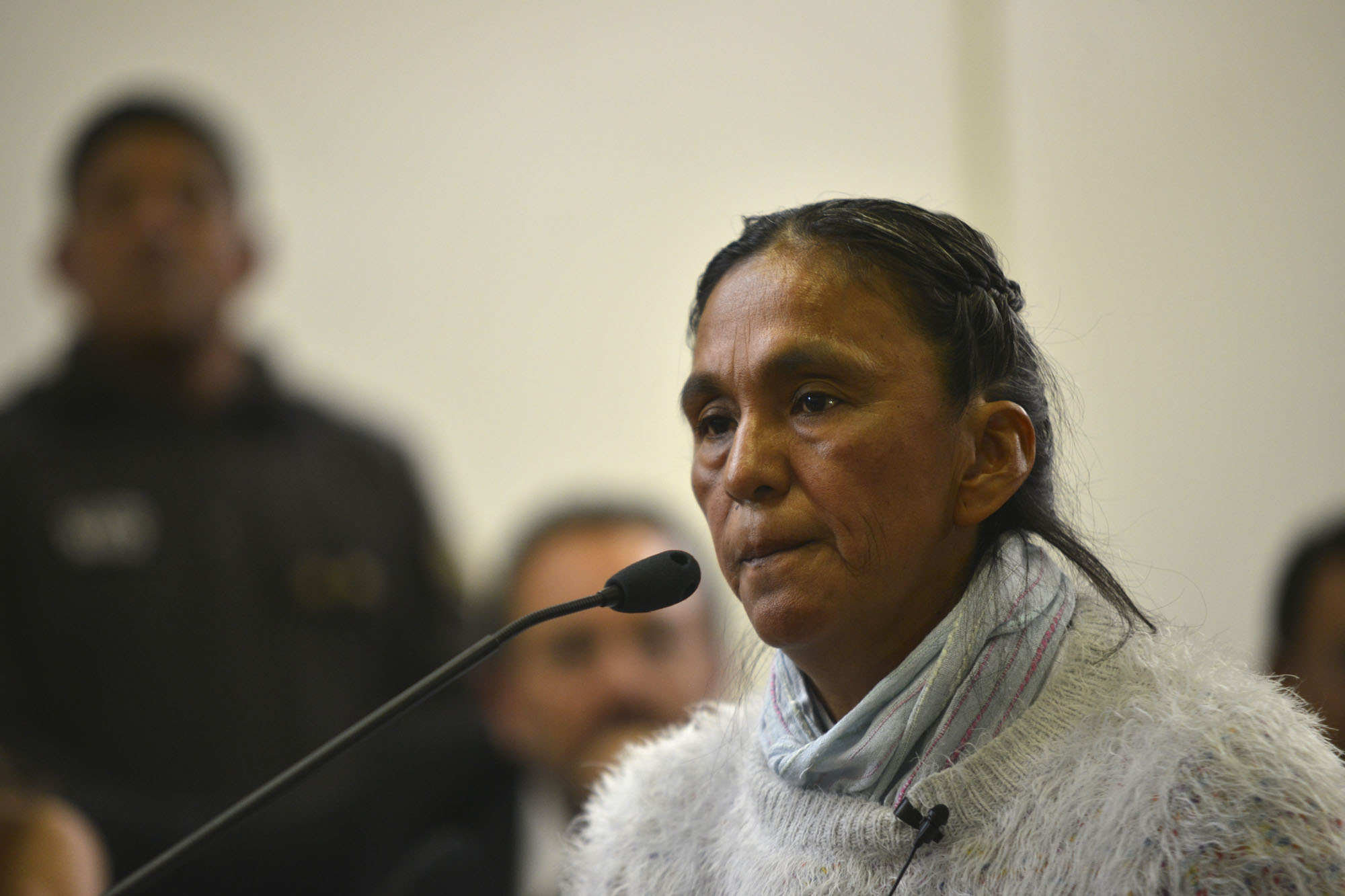 Milagro Sala was arrested last January for allegedly mishandling funds and has been in jail ever since.