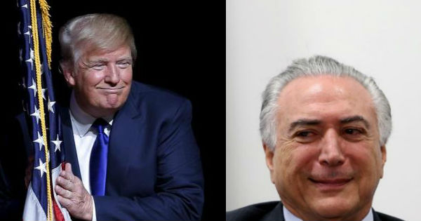 Both Trump and Temer find themselves wanting to undermine investigations with each hearing growing talk of impeachment.