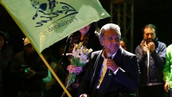 Ecuador's President-elect Lenin Moreno