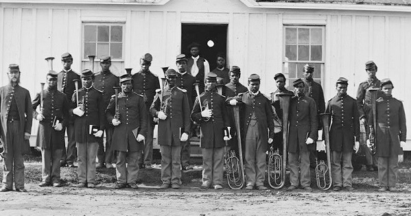 The 107th U.S. Colored Infantry at Fort Corcora.