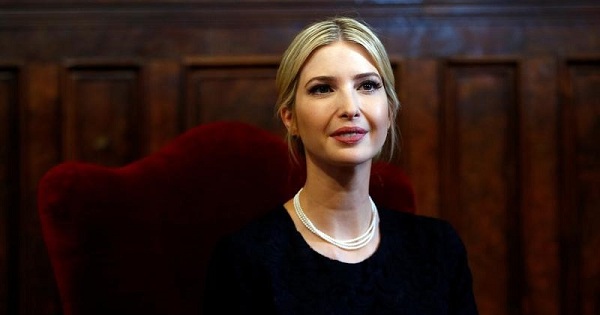 Ivanka Trump attends a meeting at the Sant' Egidio Christian community in Rome, Italy, on May 24, 2017.