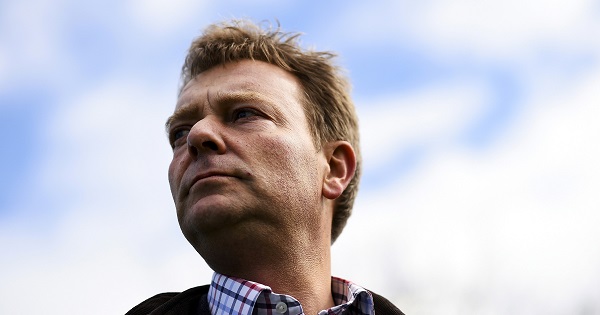 Craig Mackinlay attends a campaign event in Broadstairs, southern England, April 4, 2015.