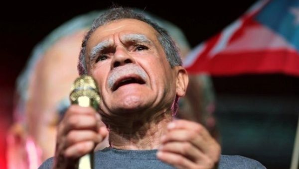 Recently freed nationalist Oscar Lopez Rivera declines honorary title at the Puerto Rican Day parade in New York on June 11. 