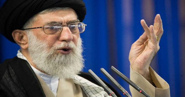 The Ayatollah made the allegation during a meeting with high-ranking Iranian officials.