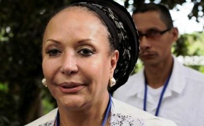 Piedad Cordoba seeks to be the next president of Colombia.