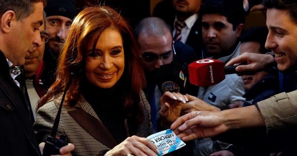 Cristina Fernandez de Kirchner hasn't announced if she will be a candidate for the next elections.