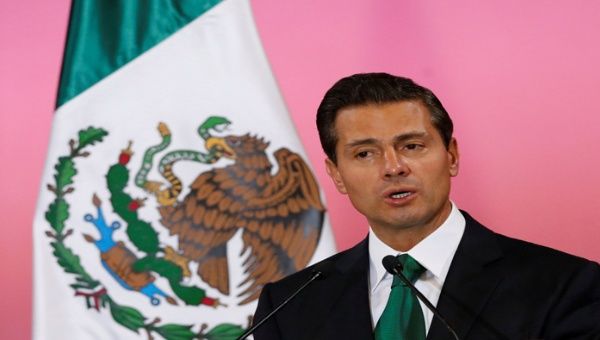 Pena Nieto signed the bill Thursday afternoon and sent it to the Supreme Court for review in a bid to ease the discontent among human rights organizations.
