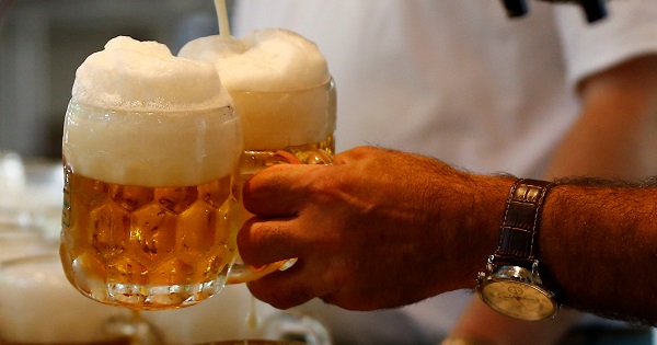 A Uruguayan consumes an average of 7 litres of alcohol per year.