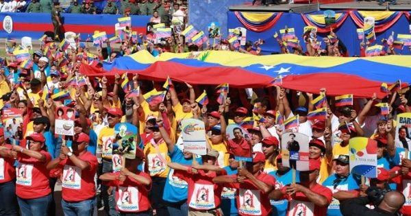 Venezuelans around the country join together to celebrate the country's independence from Spain with festivals and marches.