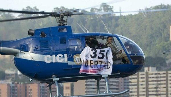 Oscar Alberto Perez has been identified as the pilot who stole the helicopter.