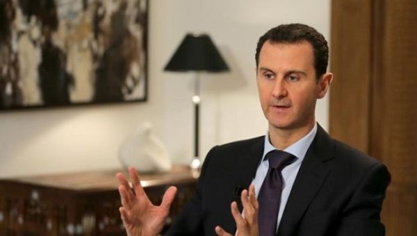 President Bashar al-Assad has denied responsibility for the chemical weapons attacks the US used as justification for their military action against his government.