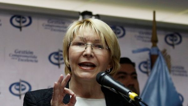 Venezuelan Attorney General Luisa Ortega Diaz.