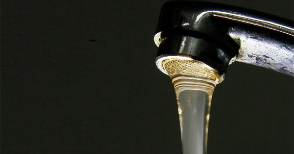 A water faucet