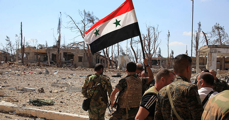 Syrian Army patrol