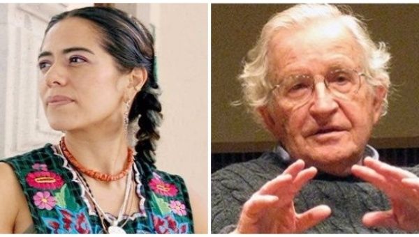 Lila Downs and Norm Chomsky