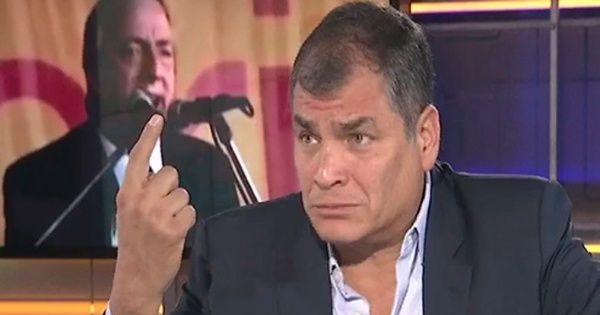 Ecuador's former President Rafael Correa