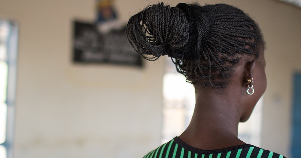 A 24-year-old sex worker in Lodwar: she says that her daughter, three siblings and mother all depend on the money she earns.