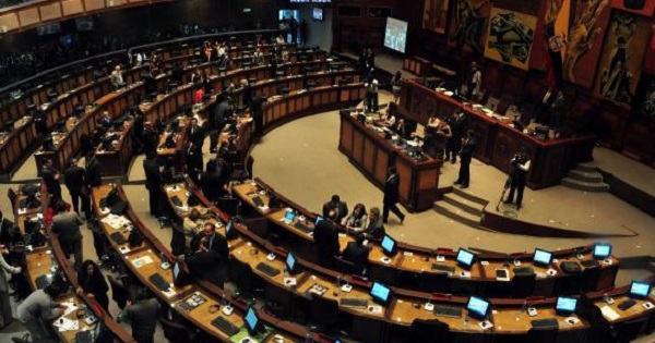 The National Assembly in Ecuador approved the