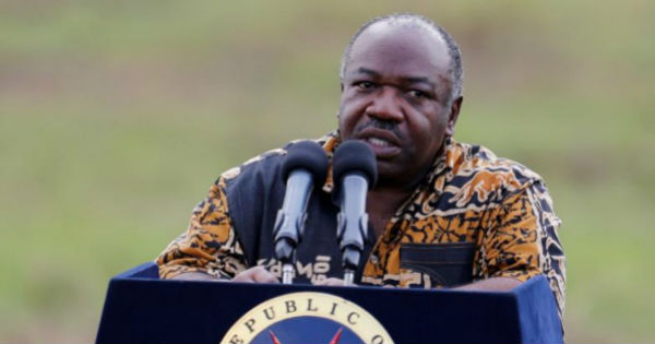 Gabon's President Ali Bongo Ondimba.