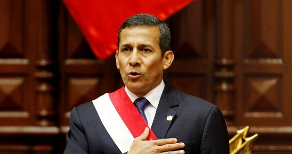 Former President of Peru Ollanta Humala (Above).