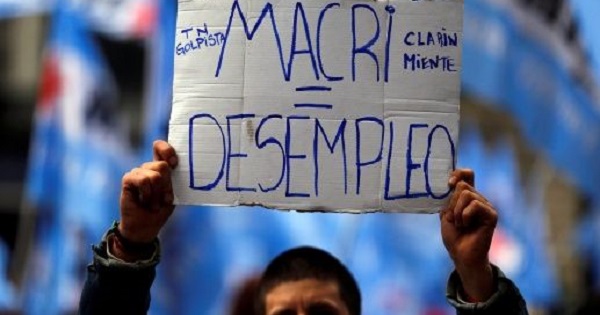 Lowering the high rates of unemployment has been one of the main demands of social movements in Argentina since Macri became president.
