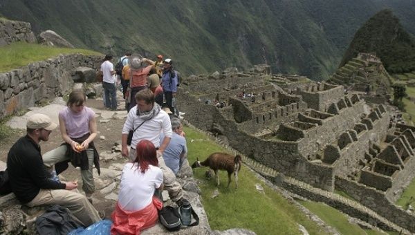 Access for tourists to Machu Picchu was restricted due to the protest.