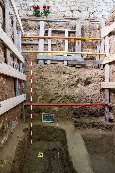 The graves were more the eight meters deep. The archaeologists say it proves the executions were premeditated.
